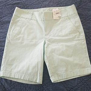 Mint Frankie Shorts by J.Crew